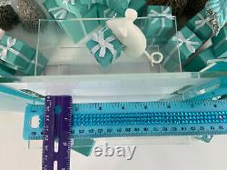 Tiffany&Co Lucite Store Display Sign Eyeglass Glasses Fixture Collector 10.5x10