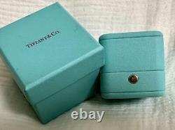 Tiffany Ring Jewelry Case Display Box Storage Empty mzmr