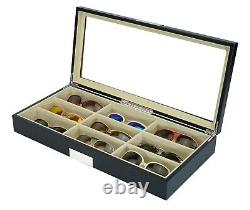 TimelyBuys Eyeglass Sunglass Glasses Display Case Storage Box