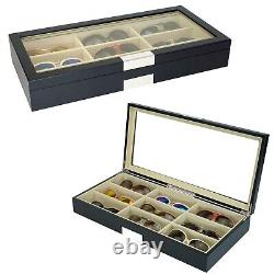 TimelyBuys Eyeglass Sunglass Glasses Display Case Storage Box