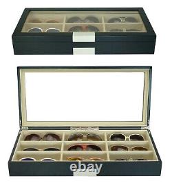 TimelyBuys Eyeglass Sunglass Glasses Display Case Storage Box