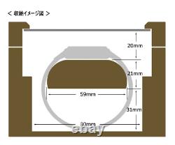 Toyooka Craft Wooden Watch Case Box Display 4 collection Slot Storage SC114