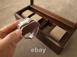 Toyooka Watch Craft Box Wooden Storage Case Japan Display Alder Collection Slot