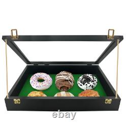 Trade Show Display Case Small Tabletop Card Display Case Jewellery Case Black