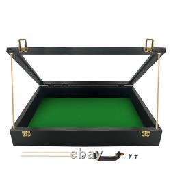 Trade Show Display Case Small Tabletop Card Display Case Jewellery Case Black