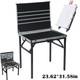 Trade Show Display Case for Cards 32 x 24Aluminum Portable Display with Wheels