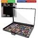 Trading Card Display Case 34x22 Aluminum Display Case with 2 Password Lock