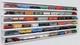 Train Display Case 58 HO N Z Car 1/64 Model Locomotive Wall Rack White Cabinet
