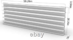 Train Display Case 58 HO N Z Car 1/64 Model Locomotive Wall Rack White Cabinet