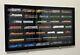 Train Display Case N Scale Black 7 Shelves Cabinet Railroad Car Locomotive Frame