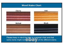 Train Display Case O Scale Walnut Railroad Model Locomotive Wood Rack Cabinet