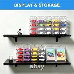 US Wall Hanging Display Case Storage Box Protector For 164 H-o-t-W Diecast Cars
