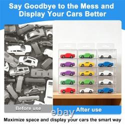 US Wall Hanging Display Case Storage Box Protector For 164 H-o-t-W Diecast Cars