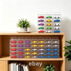 US Wall Hanging Display Case Storage Box Protector For 164 H-o-t-W Diecast Cars