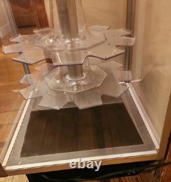 Ultra RARE Lg Rotating Timex Watch Display Case with light 6' tall! CO PICKUP ONLY
