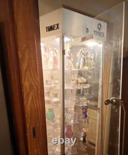 Ultra RARE Lg Rotating Timex Watch Display Case with light 6' tall! CO PICKUP ONLY