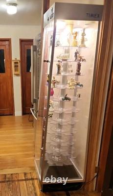 Ultra RARE Lg Rotating Timex Watch Display Case with light 6' tall! CO PICKUP ONLY