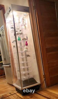 Ultra RARE Lg Rotating Timex Watch Display Case with light 6' tall! CO PICKUP ONLY