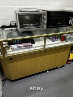 Unique L SHAPED DISPLAY Cases With Storage On Back Side