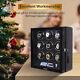 Updated Automatic Watch Winder For 9 Watches Watch Storage Display Case Box LED