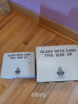 VINTAGE BLACK & WHITE SCOTCH WHISKEY BARKING DOGS METAL CASE STORE DISPLAY withBOX