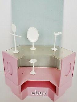 VTG'82 Barbie Dream Store 2 Display Cases, Chair, Mirror, Rack 95+ Accessories