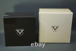 VTG Italy VISCONTI Wristwatch Luxury Store Display Presentation Box Case Pillow