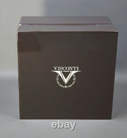 VTG Italy VISCONTI Wristwatch Luxury Store Display Presentation Box Case Pillow