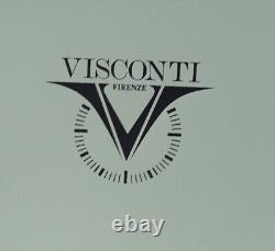 VTG Italy VISCONTI Wristwatch Luxury Store Display Presentation Box Case Pillow