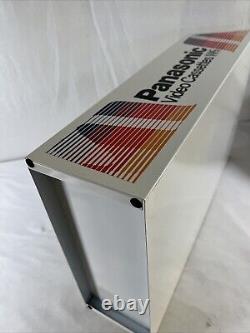 VTG Panasonic VHS Display Case 2 Tier Decal VTG Display