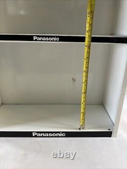 VTG Panasonic VHS Display Case 2 Tier Decal VTG Display