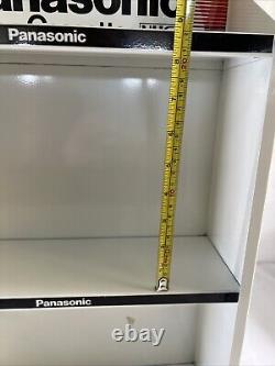 VTG Panasonic VHS Display Case 2 Tier Decal VTG Display