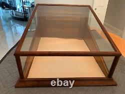 Very Nice Rare Antique Golden Oak General Store Display Case Circa 1900