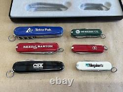 Very RARE Victorinox Promo Original Swiss Army Knife Set Display Storage Case SD