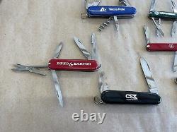 Very RARE Victorinox Promo Original Swiss Army Knife Set Display Storage Case SD