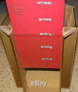 Vintage 1960s Schrade Walden Counter-Top Store Revolving Knife Display Case