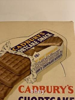 Vintage Box Case Cadbury Shortcake Chocolate Biscuit NOS Store Counter Display