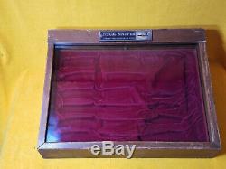 Vintage Buck Knives Store Counter Top 12 Knife Display Case