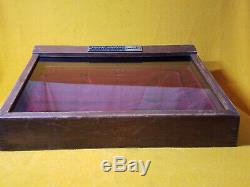 Vintage Buck Knives Store Counter Top 12 Knife Display Case