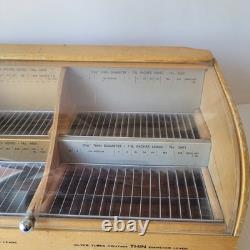 Vintage Eagle Pencil Co. Electronic Leads Store Shop Advertising Display Case