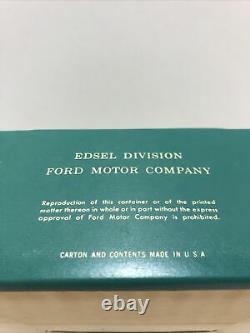 Vintage Edsel Radiator Protector Pellets -Case Of 12 -NOS- FOMOCO -Store Display