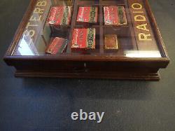 Vintage Esterbrook radio fountain pen store display case