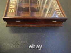 Vintage Esterbrook radio fountain pen store display case