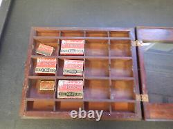 Vintage Esterbrook radio fountain pen store display case