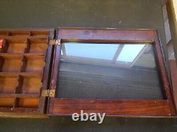 Vintage Esterbrook radio fountain pen store display case