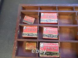 Vintage Esterbrook radio fountain pen store display case