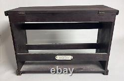 Vintage Fiorita Nuts Wood Box Glass Front Store Retail Counter Top Display Case