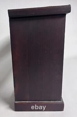 Vintage Fiorita Nuts Wood Box Glass Front Store Retail Counter Top Display Case