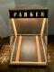 Vintage Mid Century Parker Pen Lighted Countertop Store Display Case