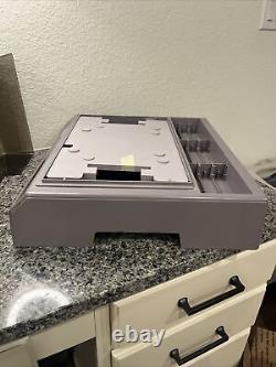 Vintage Official SNES/NINTENDO Console Game Gray Storage Container Display Case